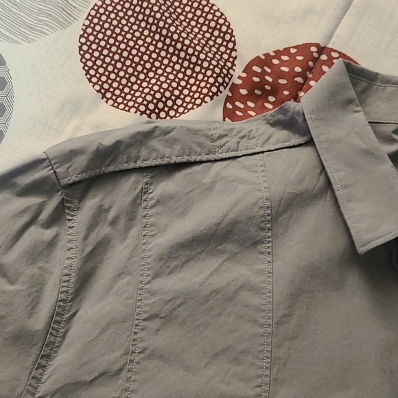 H&M Gray Button Down Shirt - Picture 3 of 7